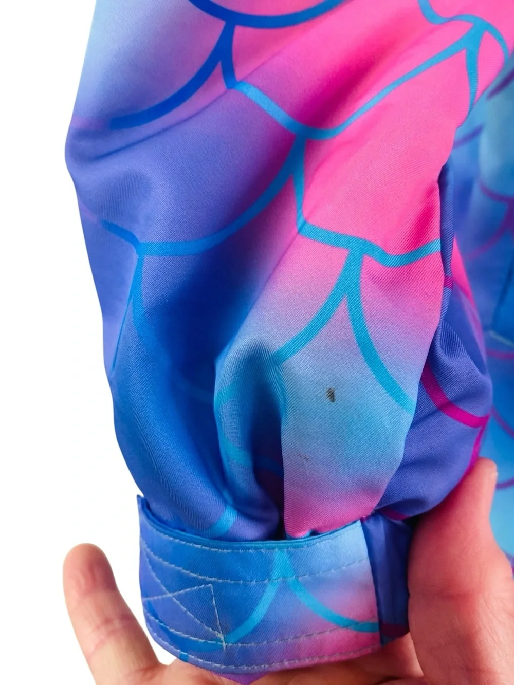 Schmik Mermaid Print Swim Parka Size 14